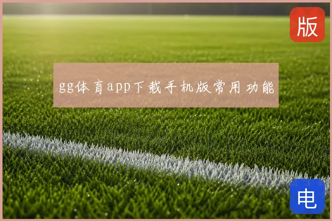 gg体育app下载手机版常用功能